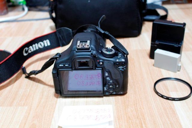 ขายกล้อง CANON KissX5 600D พร้อมเลนส์18-135mm IS พร้อมใช้งาน